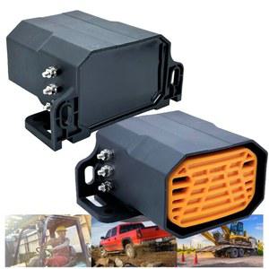 오토바이크락션 X6HF 130dB 백업 사이렌 비퍼 부저 소리 경고 알람 12V 24V 자동차 트럭 경적