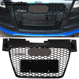 자동차 그릴망 튜닝 TT 프론트 그릴 스포츠 허니컴 후드 Audi TTS Sline 2008-2014 액세서리 외장 부품