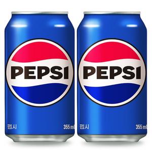 펩시 콜라 355ml 48캔 업소용 뚱캔 탄산음료