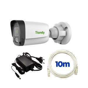 Tiandy 200만화소 2MP 간편설치 CCTV 실외 1대 간편추가 세트 케이블 10M