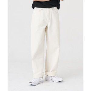 매장정품 토피 TOFFEE 모어 와이드 데님 팬츠 OFF WHITE T1S-MWDPTOW 121931