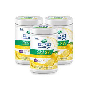 [본사직영](+텀블러 증정)셀렉스 프로핏 클리어 파우더 레몬 360g x 3통 / 100% WPI