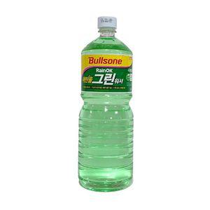 레인 에탄올 그린 워셔액 1.8L 운전 유리창 세정 자동차 차량 발수코팅