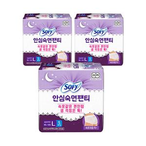 바디피트 안심숙면팬티, 대형, 5P, 3개