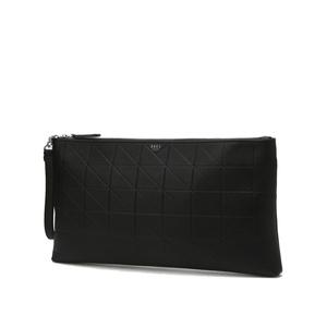 닥스 액세서리 25FW [클러치(L-Size)][GRID MAXI][그리드 맥시] 블랙 그리드 패턴엠보 소가죽 DBBA5F279BK