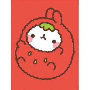 [기타]취미생활 딸기 몰랑이 15x20 보석십자수 DIY 액자