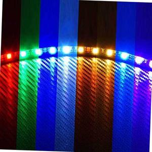 튜브 타입 12v rgb led바 완전 방수 120cm 차량 diy 경광등 포지션램프 용led