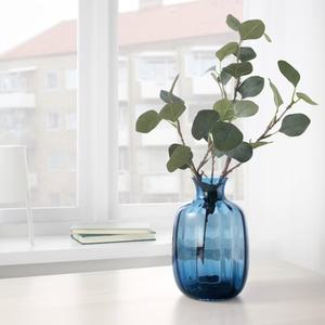이케아 TONSATTA 톤세타 꽃병 인테리어 화병 블루 21 cm