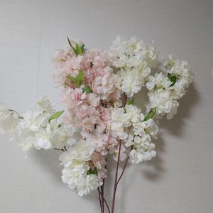 왕벚꽃조화-100cm 봄꽃 겹벚꽃 롱가지 실크플라워 끼페장식 인테리어소품