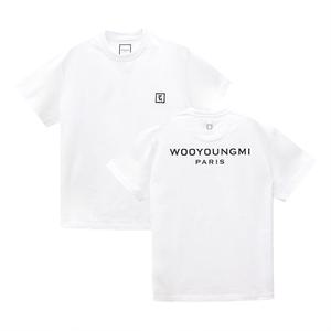 25SS 우영미 코튼 백로고 반팔 티셔츠 화이트 W251TS07701W