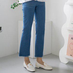 엄마옷 마담4060 쫀득부츠컷데님팬츠 엄마바지 -ZMPN2405002-