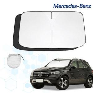 자동차 벤츠용 접이식 W166 쿨러 보호대 UV 블록 선 유지 GLE350 햇빛가리개 앞유리 W167 쉐이드 450 메르세데스 바이저