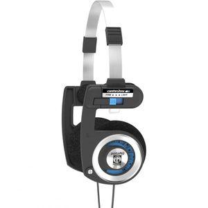 코스 포타 프로 온이어 헤드폰 블랙 실버 Koss Porta Pro