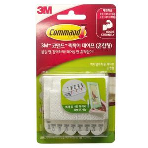 찍찍이테이프 테이프 고리걸이 혼합형 3M코맨드