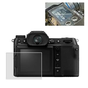 Fujifilm Fuji GFX 100S 50SII GFX100II II 용 강화 유리 메인 LCD + 상단 정보 화면 보호기 커버