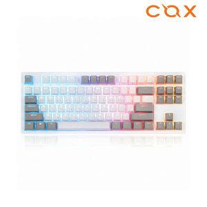 COX 엔데버 텐키리스 RGB PBT 무접점 (화이트, 50g)