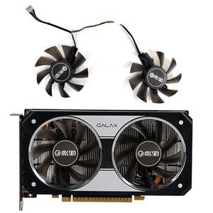 갤럭시 호환 KFA2 지포스 GTX 1060 OC 슈퍼 냉각 팬 75mm GA82S2H GTX1650 GPU 교체