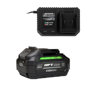 HPT 배터리 4.0Ah 1개 고속충전기 세트 마끼다 호환 MA20-AB240 CB240