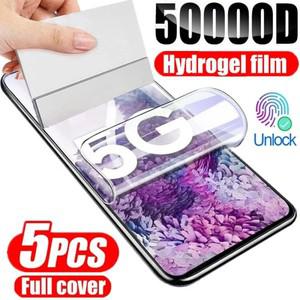 하이드로겔 필름 화면 보호기 삼성 갤럭시 S23 S22 S21 S20 울트라 S10 S9 S8 플러스 FE 노트 9 8 5 개