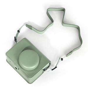 FUJIFILM 호환 Instax Wide 400 카메라  용 레트로 가방 어깨 끈 PU 가죽 커버  케이스