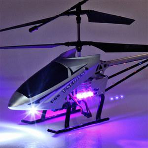 대형 합금 전기 바디 모델 리모컨 항공기 RC 조명 헬리콥터 드론 150m 5CH LED 컨트롤 낙하 80cm