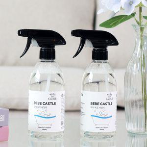 베베캐슬 아기욕조 클리너 거품형 500ml 2개 세트화장실청소 세정제 크리너 목욕 세제 물때 변기