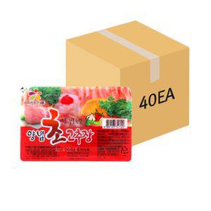 진조미식품 초고추장 100g 40개입 1BOX초장양념 회양념 소스 업소용 초장