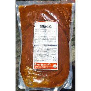 태원 살사 소스 2kg X4 매콤한 가공 음식 요리용 조리용 소스류 양념 간편 매운