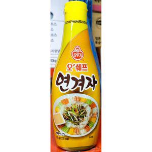 오쉐프 연겨자 480g X12 액상소스 향신 향신료