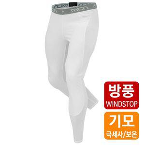 MPW-WS-506-WT 방풍 이너웨어 하의 506 화이트타이즈 남자 내복 내의 웨어