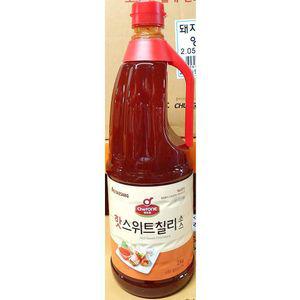 쉐프원 핫스위트 칠리 소스 2KgX6 요리 요리용 음식 양념 액상