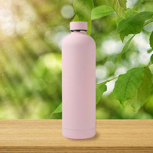핑크 이중 스텐 보온병 750ml 진공 비비드 750ML