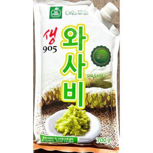 생와사비(이엔푸드 905 700g) X5생 고추냉이 일식 일식생 소스 회와 초밥