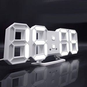 LED 탁상시계 디지털 전자 인테리어 벽시계 홈 집실내 침실 거실 클락 시간