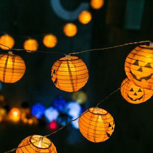 LED 호박등 가랜드 조립형 파티용품 할로윈 소품 장식데이 윈가 데코 가조명 힐로윈