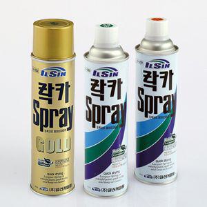 일신 락카스프레이 뿌리는 페인트 420ml - 1박스 20개 라카 커스 는페인트 스페인트 칼라라 컬러라 락카