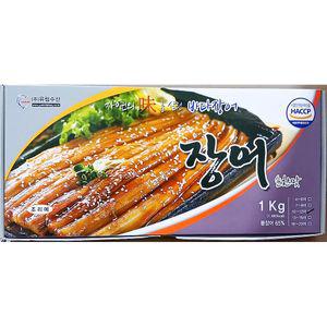 양념장어구이 유림수산 냉동 1K X 5장어 바다 구이용 순한맛 식품