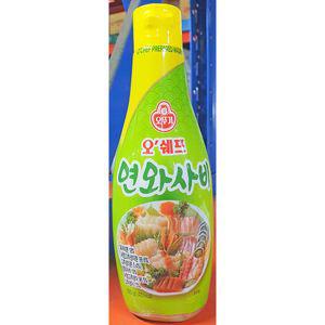 연와사비 오쉐프 500g X12고추냉이 가루와 식자재조미료 일식집와 대용량 회집와