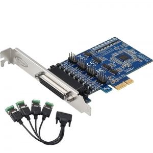 강원전자 넷메이트 NM-PS44 PCI Express 4포트 RS422/485 시리얼카드(슬림PC겸용)