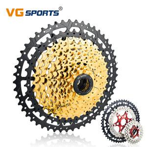 자전거 스프로킷 카세트 VG SPORTS 8 9 10 11 12 단 MTB 프리휠 분리형 초경량 알루미늄 8V 9V 10V 11V 12V 브래킷