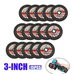미니바퀴 15pcs 미니 앵글 그라인더 커팅 디스크 그라인드 수지 10mm 보어 다기능 전동 공구 액세서리