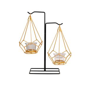 EK (4개) 양초 캔들 더무드 양초걸이 스탠드 2구 촛대 양키캔들 거실 카페 인테리어 향초