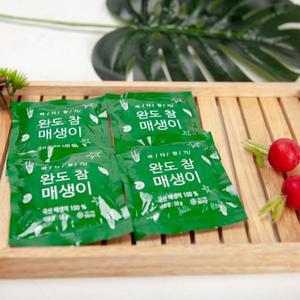 완도 보양 음식 냉동 매생이 50g x 20봉 매생이굴국 완도특산물 냉동매생이 간편식 매생