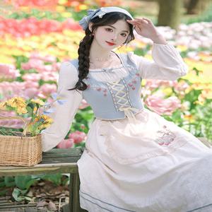 알프스소녀 원피스 스위스