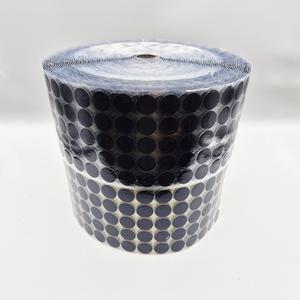 원형 찍찍이 테이프 양면세트 20mm 대용량 벌크 블랙 찍찍이테이
