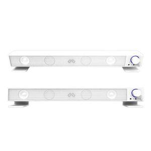 SB-200 USB 전원 사운드바 스피커 화이트 2채널스피커 pc스피커 컴퓨터스피커