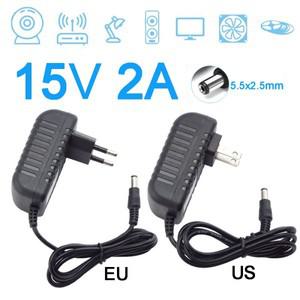 전원 공급 컨버터 충전기 스위칭 전원 공급 장치 2000ma AC 100-240V to DC 15V 2A 어댑터 LED 조명 W28