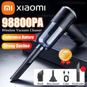 Xiaomi 98800PA 진공 청소기 120W 무선 슈퍼 고전력 2in1 습식 건식 이중 용도 자동차 용 휴대용 대형 흡입