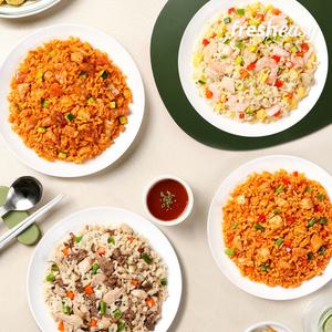 프레시지 닭가슴살 곤약볶음밥 4종 혼합 5팩(김치2,새우1,닭갈비1,소불고기1)
