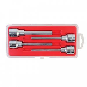 에이트 롱육각비트소켓세트 21LB-S4 1 2Inch 5 6 8 10mm 4PCS (1SET)